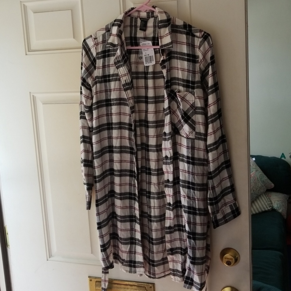 NWT F.21 Flannel Shirt